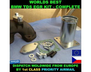 BMW TDS TD EGR REMOVAL KIT COMPELTE E34 E36 E39 E38 318 325 525 725